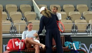 Roland-Garros 2026 - Marta Kostyuk à l'entrainement à Roland-Garros ce lundi 18 mai