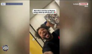 « On va tout déchirer » : l'explosion de joie de Marcelo à l'annonce de la convocation de Neymar - Foot - Coupe du monde - Brésil