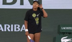 Roland-Garros 2026 - Naomi Osaka à l'entraînement ce mardi 19 mai