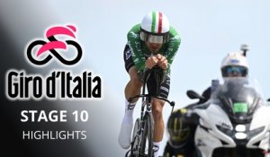 Tour d'Italie 2026 - Résumé Étape 10 - Filippo Ganna écrase le chrono de la 10e étape ! Eulalio en Rose