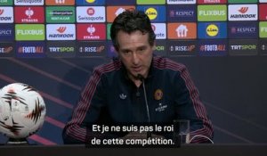 Aston Villa - Emery : "Je ne suis pas le roi de la Ligue Europa"