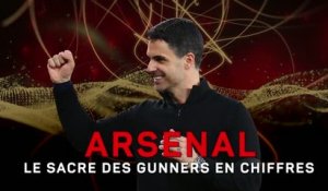 Premier League - Le sacre d'Arsenal en chiffres