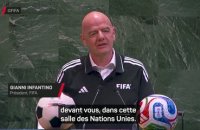 FIFA - Infantino prône l’unité par le football