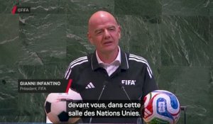 FIFA - Infantino prône l’unité par le football