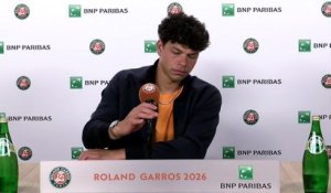 Roland-Garros 2026 - Ben Shelton avant de débuter son Roland-Garros