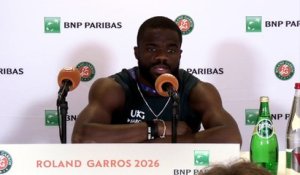 Roland-Garros 2026 - Frances Tiafoe avant de débuter son Roland-Garros