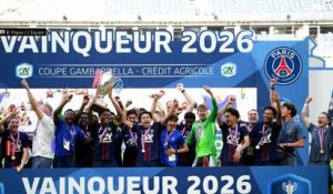 Le PSG réduit à dix remporte la Coupe Gambardella dans le temps additionnel en battant Montpellier - Foot - Coupe Gambardella