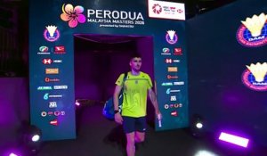 Le replay de la demi-finale de Christo Popov - Badminton - Masters de Malaisie