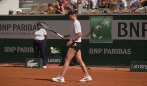 Roland-Garros 2026 - Elina Svitolina à l'entraînement ce samedi 23 mai