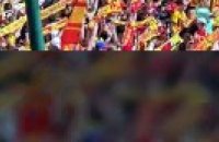 La très belle communion entre le RC Lens et ses supporters au lendemain de la victoire en finale de la Coupe de France - Foot - Coupe de France - Lens