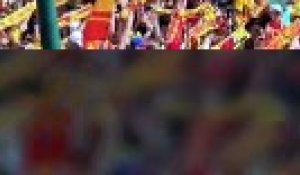 La très belle communion entre le RC Lens et ses supporters au lendemain de la victoire en finale de la Coupe de France - Foot - Coupe de France - Lens