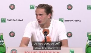 Roland-Garros - Zverev rassurant sur l'état de santé de son jeune chien