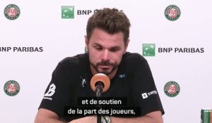 Roland-Garros - Wawrinka : "Jamais facile de dire au revoir à quelque chose qu'on aime autant"
