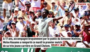 Moïse Kouame fait sensation en dominant Marin Cilic en trois sets à Roland-Garros - Roland-Garros (H)