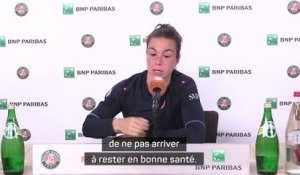 Roland-Garros - Boison regrette "de ne pas arriver à rester en bonne santé"