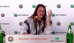 Roland-Garros 2026 - Marta Kostyuk : "Comment savez-vous que je travaille mon mental ? Vous avez des espions ?"