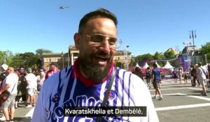 Les supporters partagés avant la finale PSG-Arsenal - Foot - Ligue des champions