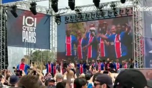 PSG-Arsenal : l'ambiance monte dans la fan zone parisienne de Budapest et au Parc des Princes