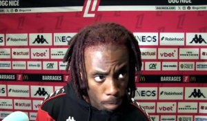 Elye Wahi après le barrage retour entre Nice et Saint-Etienne : « Mission réussie » - Foot - Barrages Ligue 1 / Ligue 2 - Nice