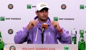 Roland-Garros 2026 - Flavio Cobolli sur le tableau ouvert : “Je ne veux pas penser à ça”