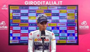 Tour d'Italie 2026 - Afonso Eulalio : "C'est fou d'avoir autant souffert pour finalement ramener quelque chose à l'arrivée."