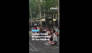 PSG-Arsenal : dépités, ils suivent le match sur leur téléphone