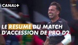 Le résumé du match d'accession de Pro D2 entre Nice et Mont-de-Marsan