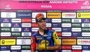 Tour d'Italie 2026 - Jonathan Milan : "J'attendais cela depuis trois semaines..."
