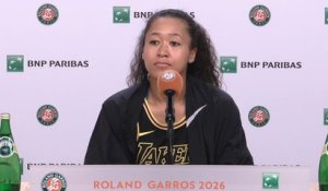 Roland-Garros 2026 - Naomi Osaka : “Je suis honorée que le tournoi nous ait choisies”