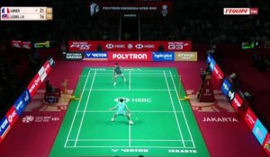 La victoire d'Alex Lanier en huitièmes de finale - Badminton - Open d'Indonésie