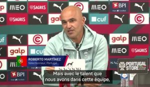Portugal - Roberto Martínez veut gagner en jouant bien