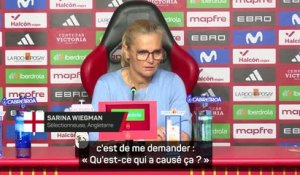 Angleterre - Wiegman frustrée par la grosse défaite contre l’Espagne