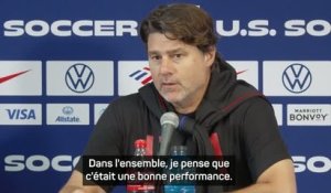 États-Unis - Pochettino satisfait de la performance malgré la défaite contre l’Allemagne