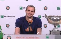 Roland-Garros 2026 - Alexander Zverev après son 1er titre en Grand Chelem : "Je suis déjà un peu ivre..."