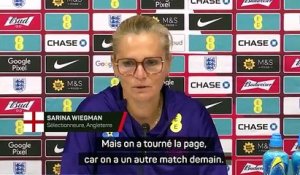 Angleterre- Wiegman : "Rester soudées malgré l'échec"