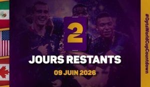 Le décompte d’Opta - J-2 avant la Coupe du monde