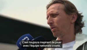 Croatie - Modric : "C'est toujours inspirant de jouer avec ce maillot"