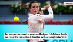 La mauvaise spirale se poursuit : nouvelle défaite d'entrée pour Loïs Boisson à 's-Hertogenbosch pour sa première sur gazon de la saison - Tennis - 's-Hertogenbosch
