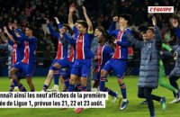 La Ligue 1 2026-2027 se dévoile : un choc PSG-Rennes dès la 1re journée, l'OM recevra Strasbourg - Foot - Ligue 1