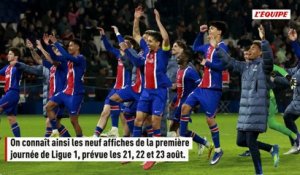 La Ligue 1 2026-2027 se dévoile : un choc PSG-Rennes dès la 1re journée, l'OM recevra Strasbourg - Foot - Ligue 1