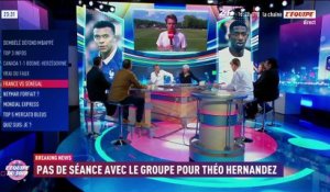 William Saliba, Theo Hernandez et Aurélien Tchouaméni ne s'entraîneront pas avec les Bleus ce vendredi - Coupe du monde 2026 - Bleus