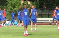 Bleus - Entraînement en public pour les Bleus