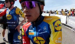 Tour Auvergne-Rhône-Alpes 2026 - La réaction de Juan Ayuso après la 7e étape