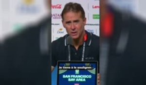 Qatar - Lopetegui : "C'est historique"