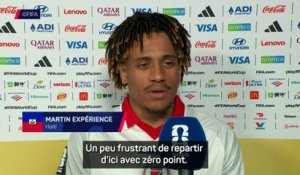 Martin Expérience : « Frustrant de repartir avec zéro point » - Foot - Coupe du monde 2026