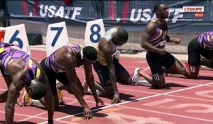 9''72 pour Kenneth Bednarek sur 100 mais avec un vent trop favorable - Athlé - Meeting de Los Angeles