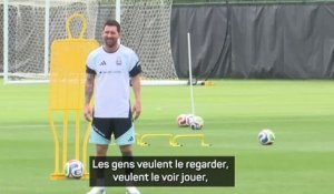 Argentine - Scaloni : “Tout le monde veut voir Messi jouer”