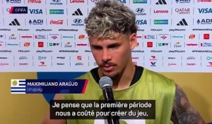 Uruguay - Maxi Araujo lucide après un début compliqué