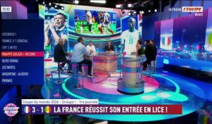 Deschamps : « Bradley Barcola a fait mal en entrant » - Foot - Coupe du monde