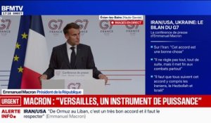 Emmanuel Macron: "Je suis comme comme les Bleus, que je joue à l'extérieur ou à domicile, mon but est de marquer des buts"